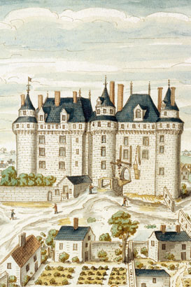 Langeais en 1699