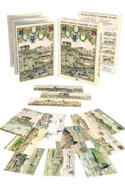 Coffret complet 10 cartes avec 3 marque-pages & livret explicatif de 10 pages