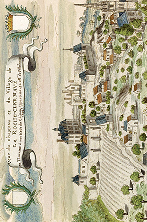 Chinon, La Roche-Clermault en 1699