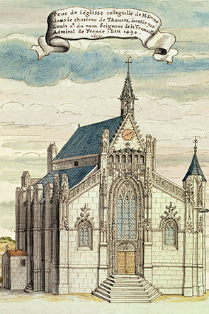 Thouars en 1699 - La Sainte Chapelle